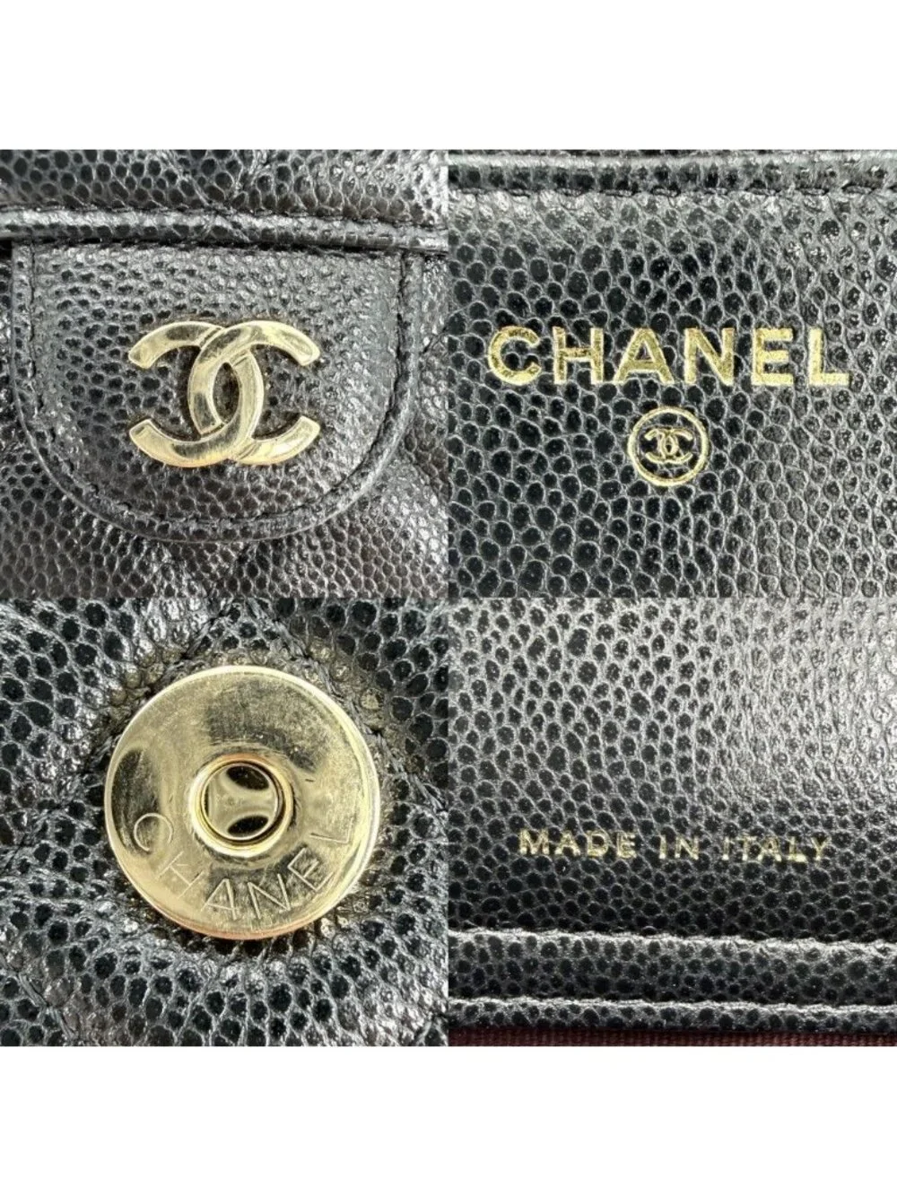 Chanel Shoulder Bag Quilted Flap Phone Case Chain Wallet Crossbody CC Logo